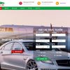 Giao diện web thuê xe - Taxi