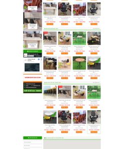 Giao diện web nội thất Flatsome