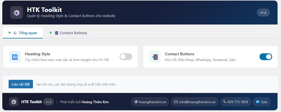 Plugin contact wordpress